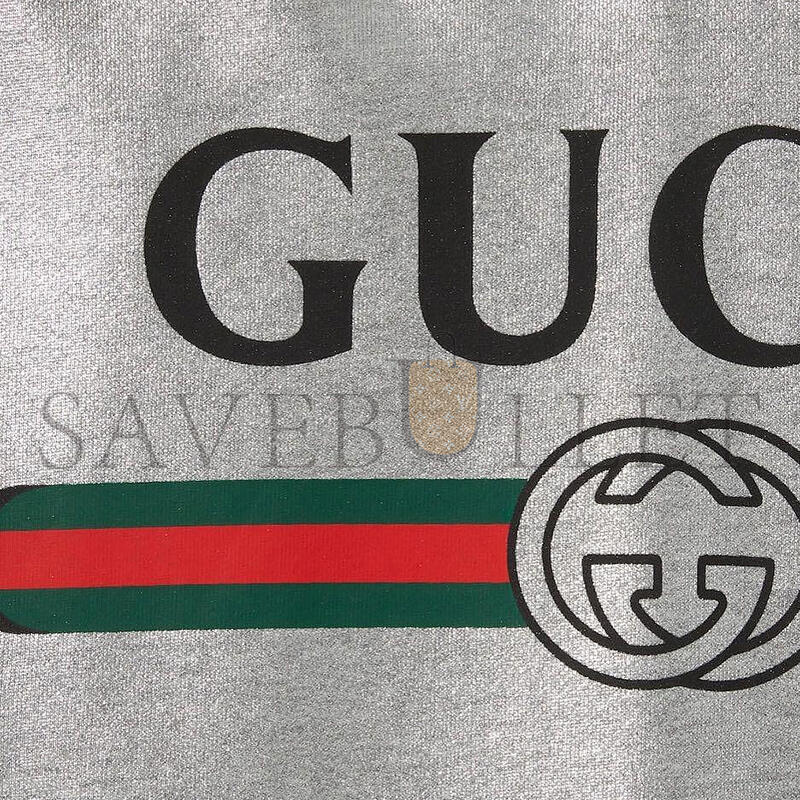 GUCCI HOODIE SILVER 788771